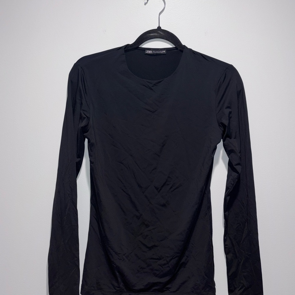 Zara Elegant Black Blouse